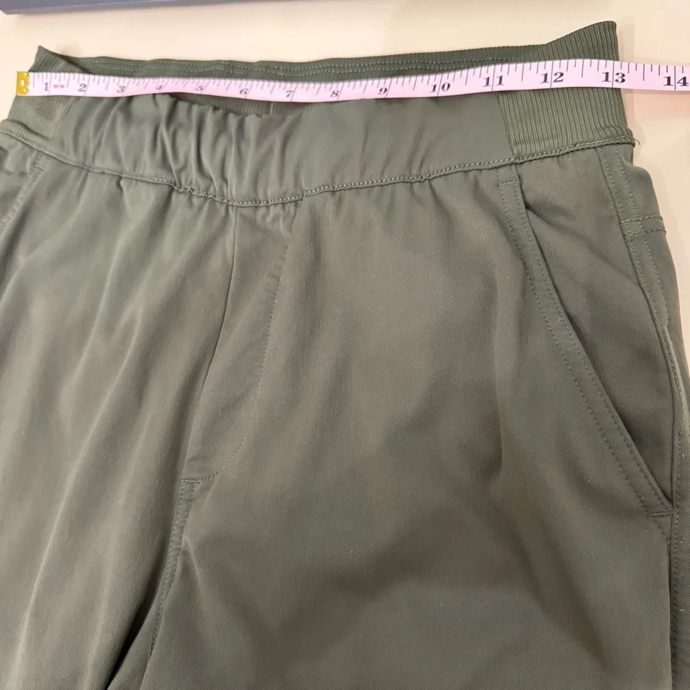 The North Face Aphrodite Internal Drawstring Joggers Green Size Small Stretch